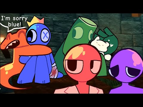 Feeding orange! ep3 (end) //Rainbow friends animation meme// 