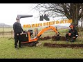 Rock machinery rmd mirco digger in action 