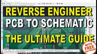 The Ultimate Guide To Reverse Engineering A PCB To A Schematic with FREE Software screenshot 4