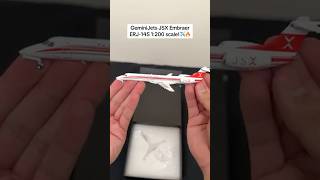 GeminiJets JSX Embraer ERJ-145 1:200 scale! The beautifully modified luxury regional jet!✈️