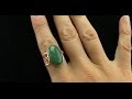 Very Basic Wire Wrapped Adjustable Grooved Cabochon Ring Tutorial Beginner