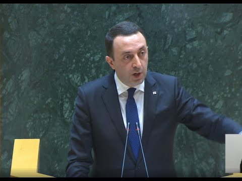 რატომ ამყოფეთ ქვეყანა საბოტაჟის ქვეშ, გაეცით პასუხი, მერე მე გაგცემთ პასუხს - ღარიბაშვილი ოპოზიციას