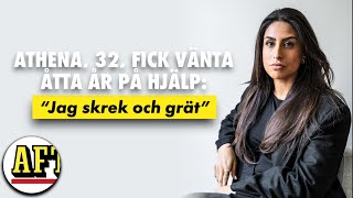 Athena, 32, har endometrios: "Jag skrek och grät"