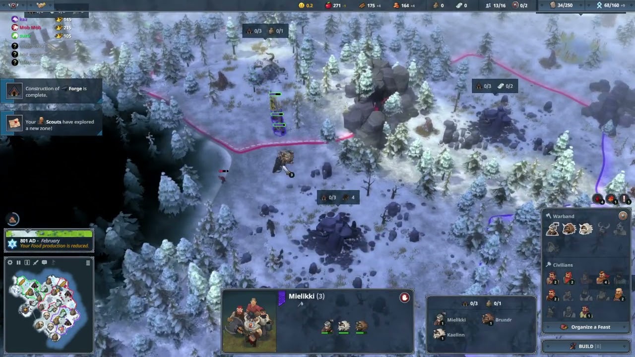 Lynx | clear and feast | Northgard