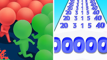 Looking good count Master Vs Number Run satisfying android ios gameplay adventure