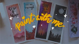 Easy Watercolor Painting Ideas for beginners | Watercolor Landscapes | Paintwithme | Vijayta Sharma