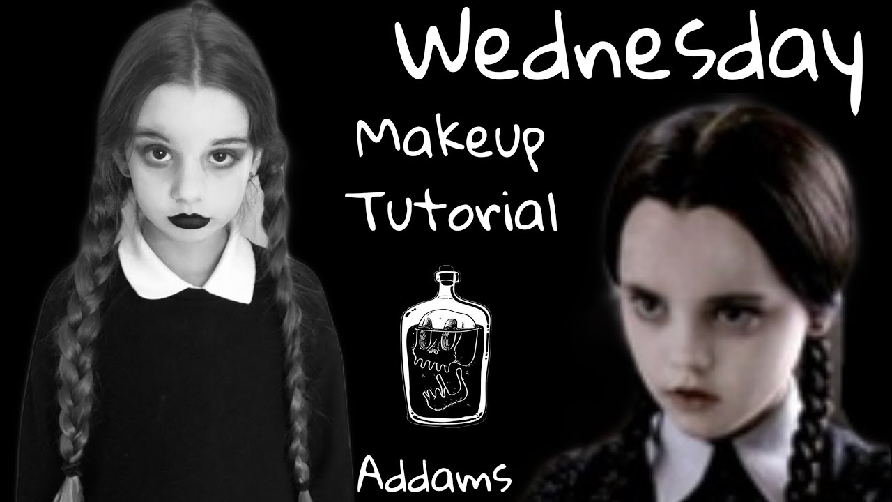 Wednesday Addams Makeup Tutorial YouTube