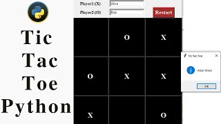 Tic Tac Toe game in Python for beginners screenshot 4