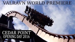 Cedar Point OPENING DAY 2016