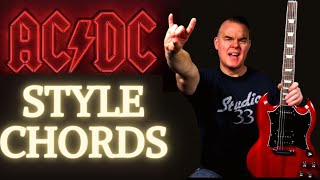 The 6 Chords of ACDC How to Play Guitar Like ACDC