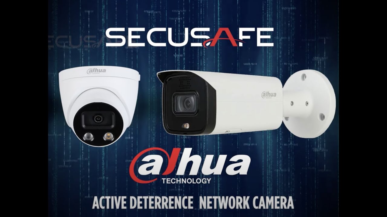 dahua active deterrence camera