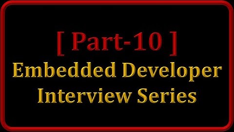 Preprocessors in C || Part 10 - Interview Questions & Tips for Embedded Developer