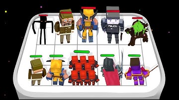 MERGE CRAFT 3D : Merge Evolve ⭐ Merge Simulator Battles