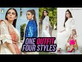 Yashma Gill Creates 4 Different Stunning Outlooks Using The Same Outfit | Vlog | Yashma Gill | SU1