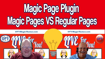 Magic Page Plugin Magic Pages VS Regular Pages