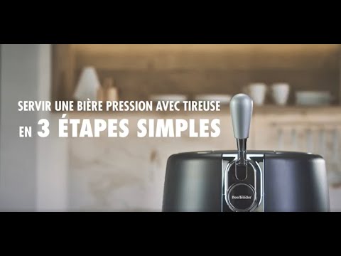 machine distributeur de bière tireuse de 5L 61W gris noir