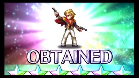 King 6* Star Level 100 Dual Wield Guns - Final Fantasy Brave Exvius FFBE