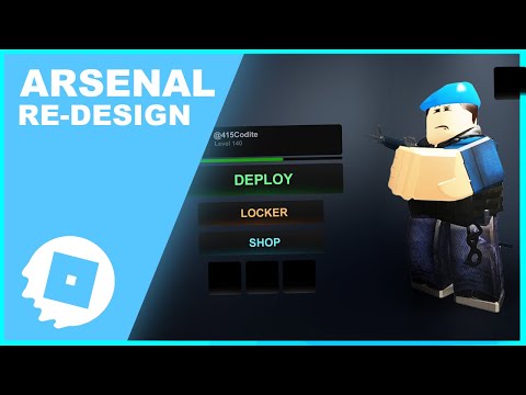 Redesigning Arsenal Ui In Roblox Timelapse Roblox Visuals Youtube - arsenal roblox wallpaper 4k