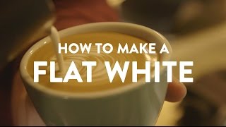HOW TO MAKE A FLAT WHITE COFFEE | Ozone Coffee Shoreditch | What's Good London