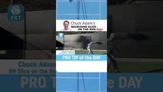 Famous How To Hit The Perfect Backhand Slice On The Run! Chuck Adams PRO ANALYSIS Net Worth