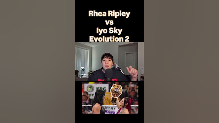 Mi opinión de Rhea Ripley vs Iyo Sky en Evolution 2 #wwe #wweespañol #rhearipley #iyosky #evolution2