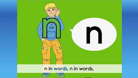 Letterland Phonic Compilation: Alphabet Letter N Stories, Songs, & Writings.