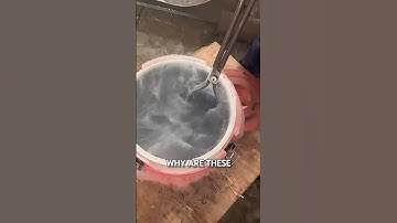 Shrink Fitting with Liquid Nitrogen #shorts