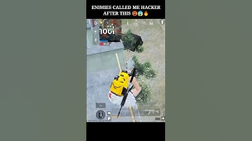 ENEMIES CALLED ME HACKER AFTER THIS 🥵😱🔥 #SHORTS #shorts #pubgshorts #bgmishorts #explore