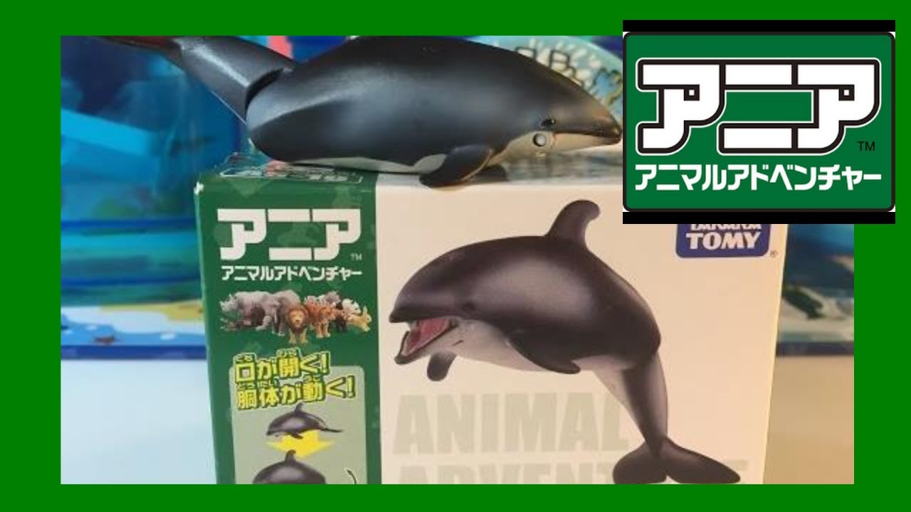 開封アニア AS-19 カマイルカ Takara Tomy Ania Animals series