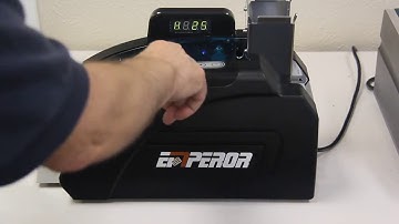 EMP1200 Desktop Card Counter: Count Cards Using the Preset Mode