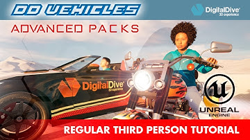 UE5 Chaos Vehicles Advanced Cars & Bikes Migration Tutorial: Make your own GTA game with Metahumans