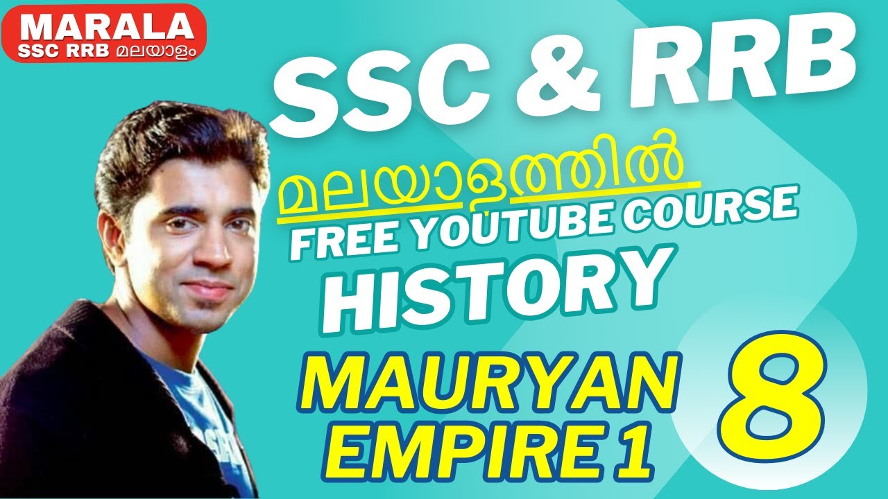 MAURYAN EMPIRE1- 8 History- SSC & RRB GK 