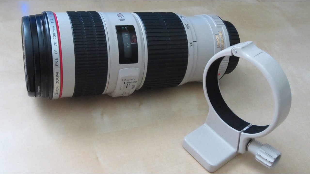 Camera Lens Tripod Mount Ring,Professional Aluminum Alloy Durable Lens