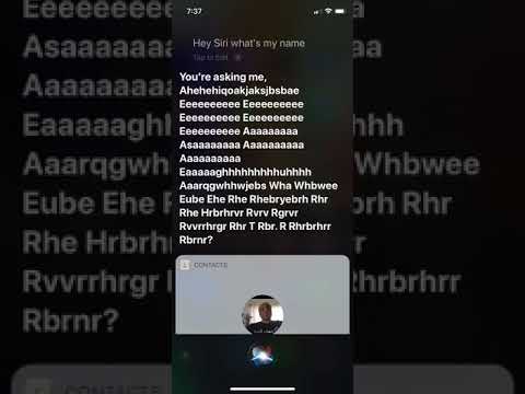 Making Siri Have A Stroke