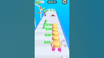 Cake Stack Level 1 Gameplay | Make The Cake | D Lady Ninja #dladyninja #shorts