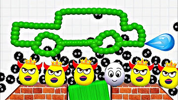 Hide Ball Logic puzzle Game / Draw To Smash Game / Level 7654 - 7866 Game / ASMR Gameplay 