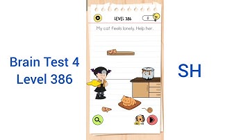 Brain Test 4 Level 386 Walkthrough