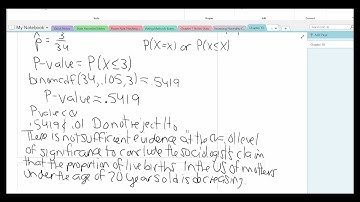 Hypothesis Tests for a Population Proportion part 2