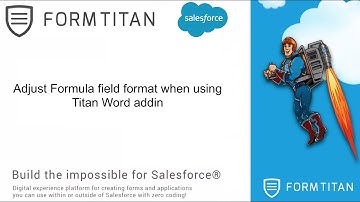 Adjust Formula field format when using Word addin in Titan