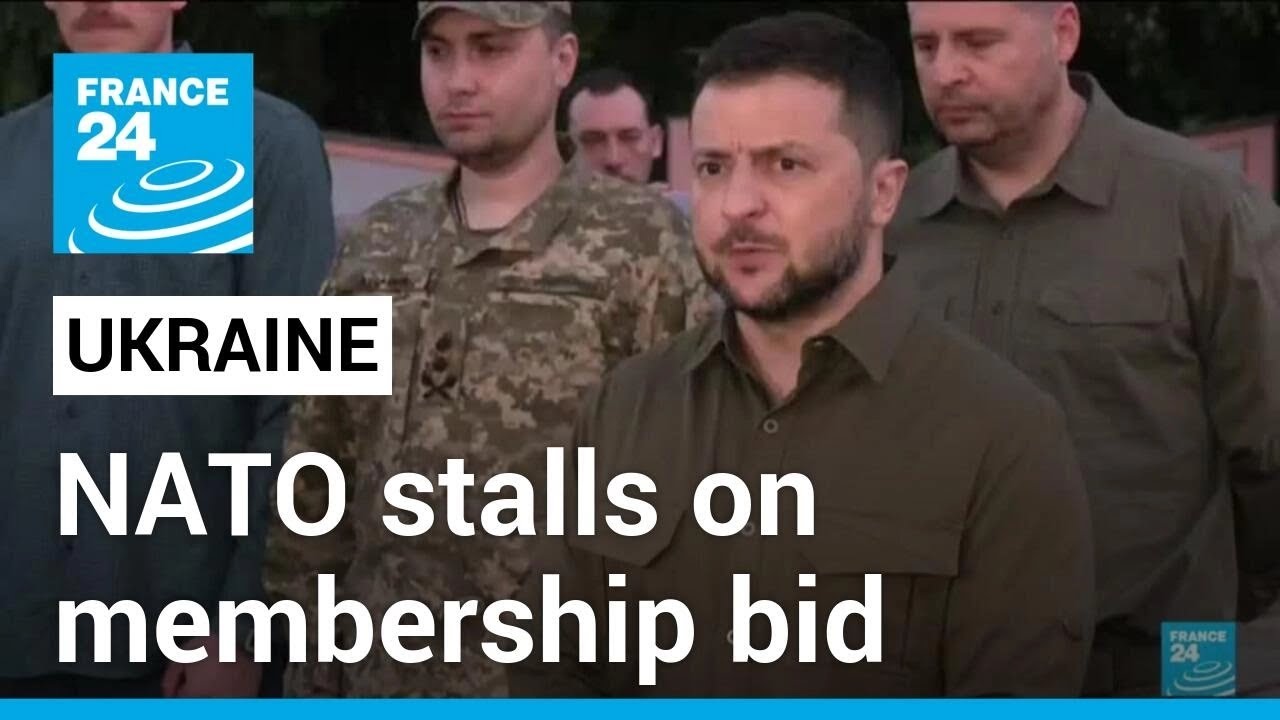 Ukraine turns heat on allies as NATO stalls on membership bid • FRANCE 24 English