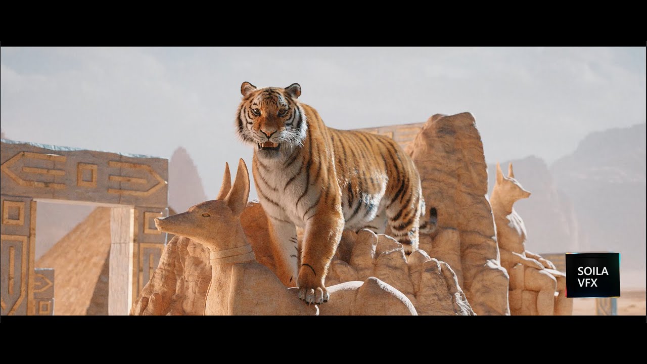 Blender 3d Lions and Tigers CGI 3d Photorealistic VFX YouTube