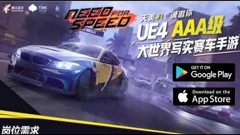 NEED FOR SPEED Mobile Online l Beta Gameplay l High Graphics Racing Game For Android ios