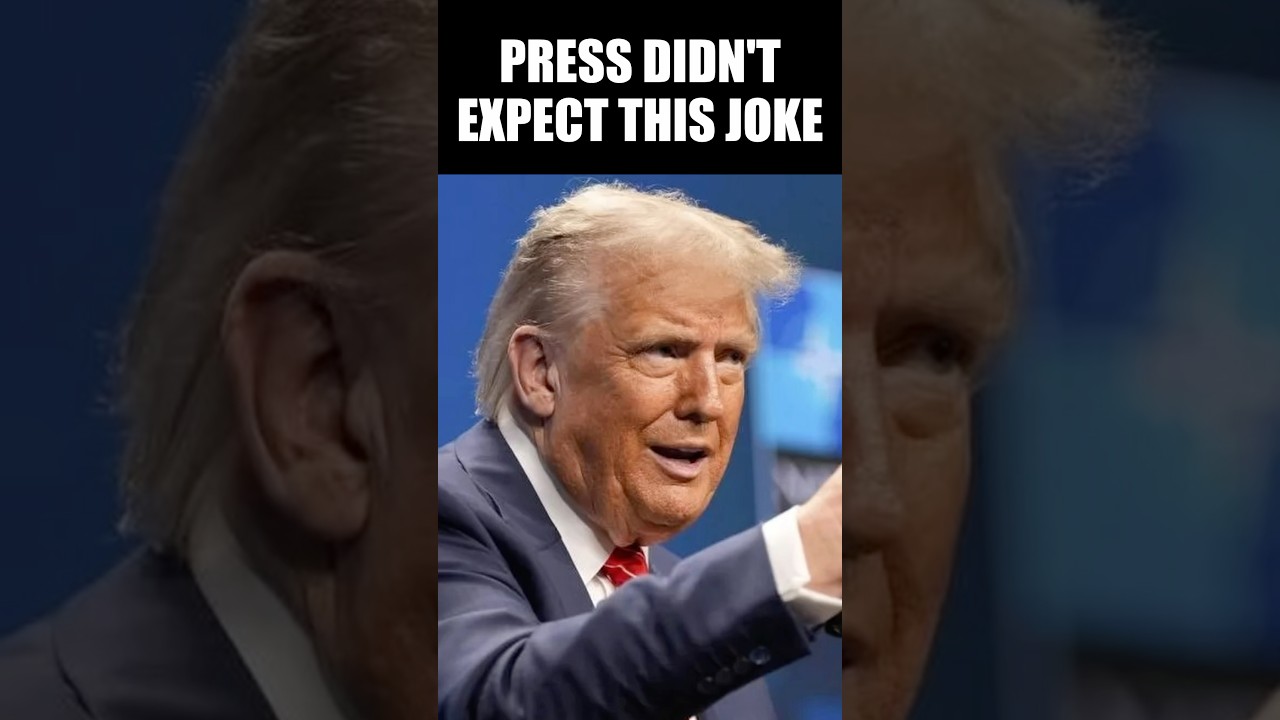 Trump Makes Press Laugh with Reaction to CNN’s Question