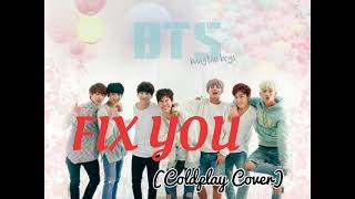 BTS - Fix You (Coldplay Cover) Lyrics Color Code