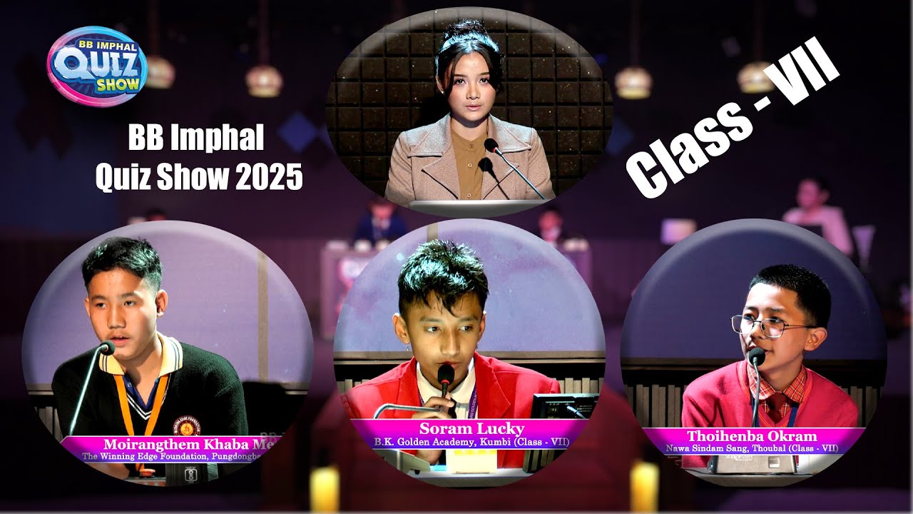 BB Imphal Quiz Show 2025 || Class VII || Quiz Master: Preety Maisnam