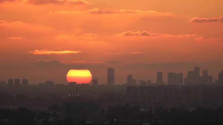 Sunset timelapse in just 10 seconds