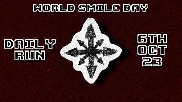 The Binding of Isaac - Special Daily Run (World Smile day) 7th Oct 2023 (Rank: 86)