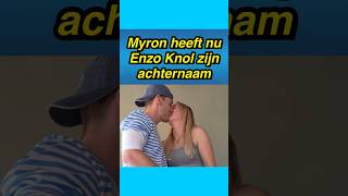 ❤️💍 Myron heeft nu Enzo Knol zijn achternaam #enzoknol #myron #riven