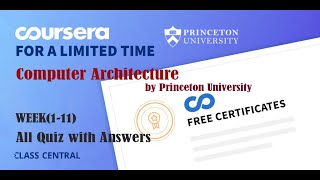 Computer Architecture, week (1-11) All Quiz with Answers