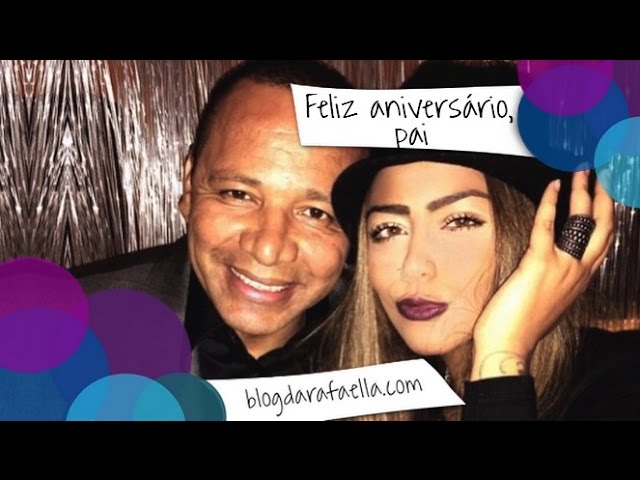 Rafaella - Feliz aniversário, pai!